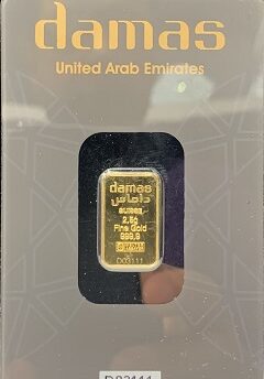 Damas 2025 gold coin