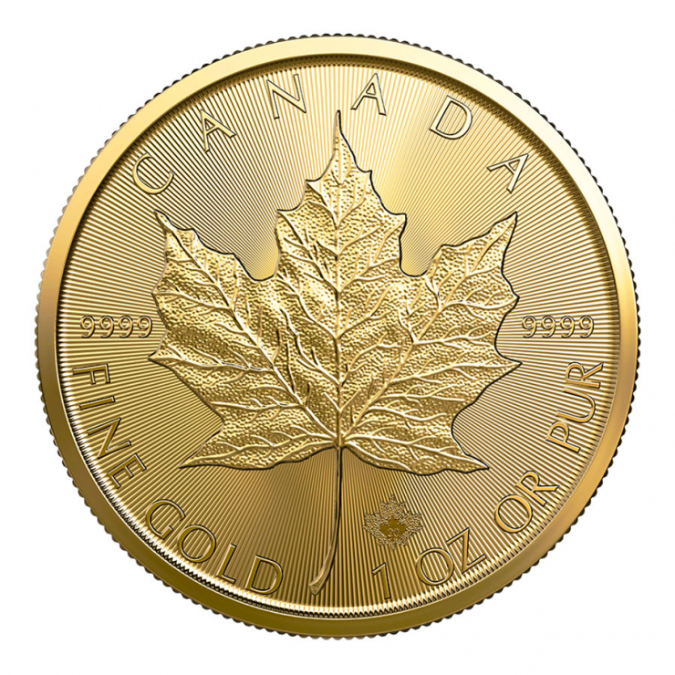 1 oz. Gold Maple Leaf Coin