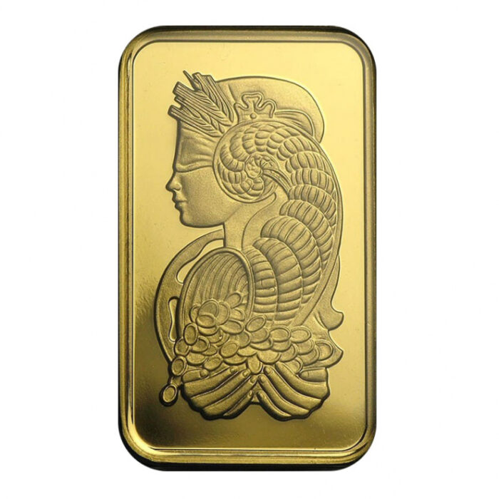 10 Gram Gold Bar - PAMP Suisse Lady Fortuna - Purity .9999