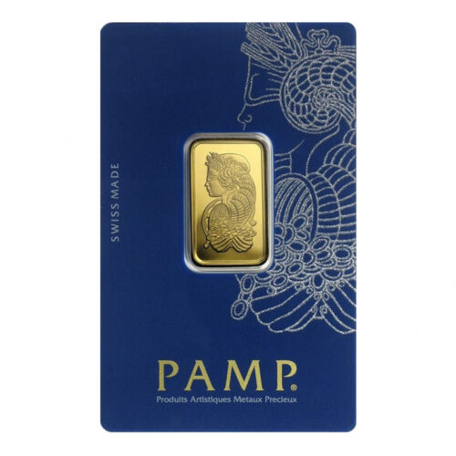 10 Gram Gold Bar - PAMP Suisse Lady Fortuna - Purity .9999