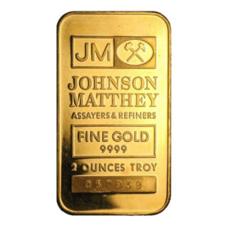 Johnson Matthey Gold Bar - .9999 Purity