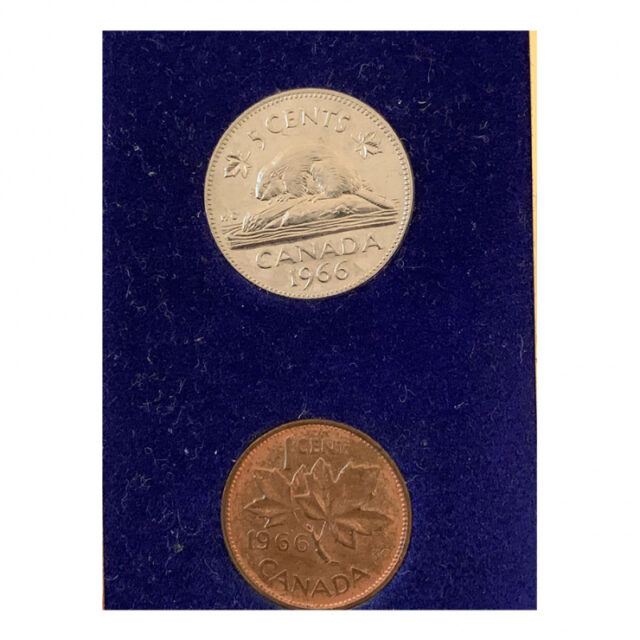 1966-Canada-Silver-set-coins