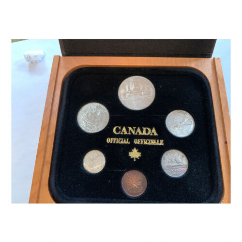 RCM-CANADA-1980-ANIV--COINS-SET