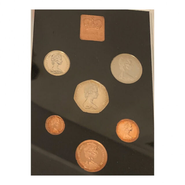 ROYAL-Mint-UK-1971-Selected-Coins-7-pcs