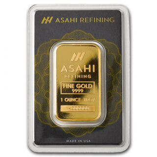1 oz. Asahi gold bar purity .9999