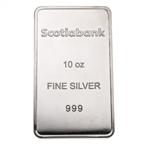 10 oz. Scotiabank Silver Bar