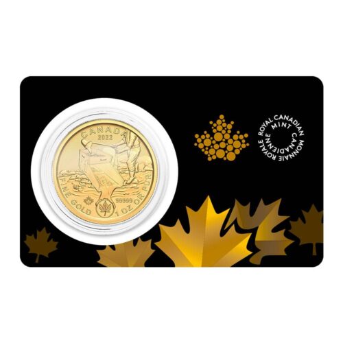 1 oz. gold coin canadian klondike 2022